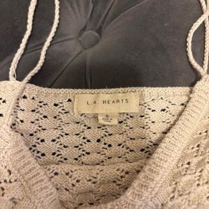 La Hearts Cream Women's Tank top